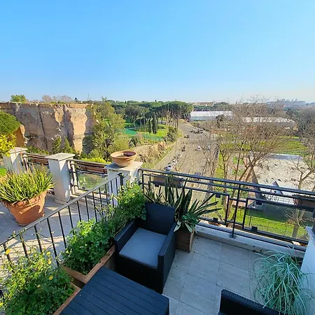 Apartment Colosseum Panorama Penthouse With Terrace By Hostand